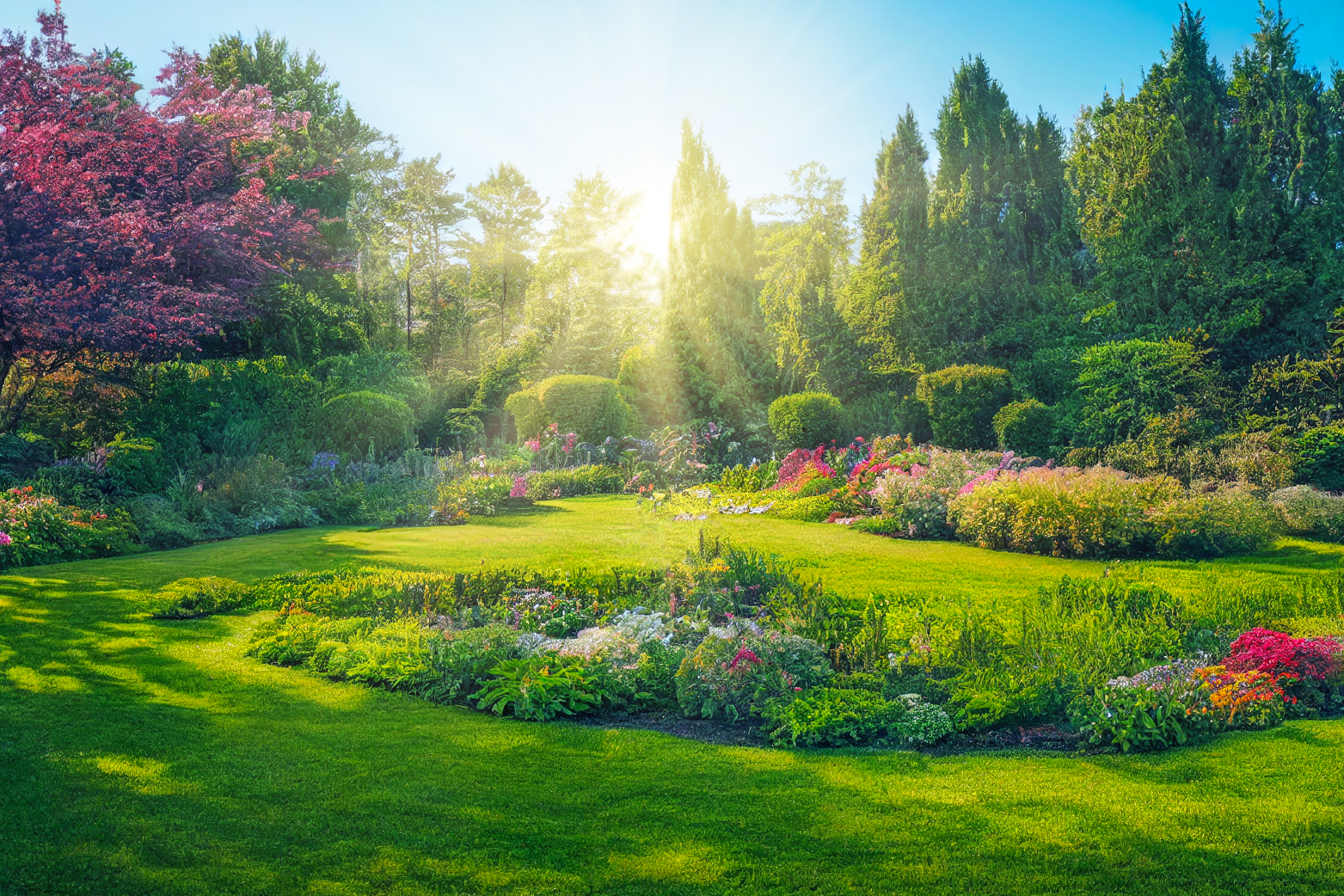 A garden