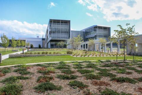 Front view of the NBAF facility